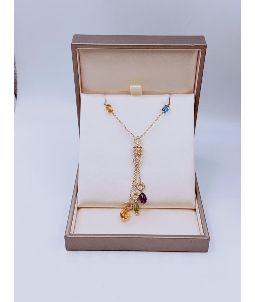 BVLGARI Мульти колье из желтого золота, фото 4