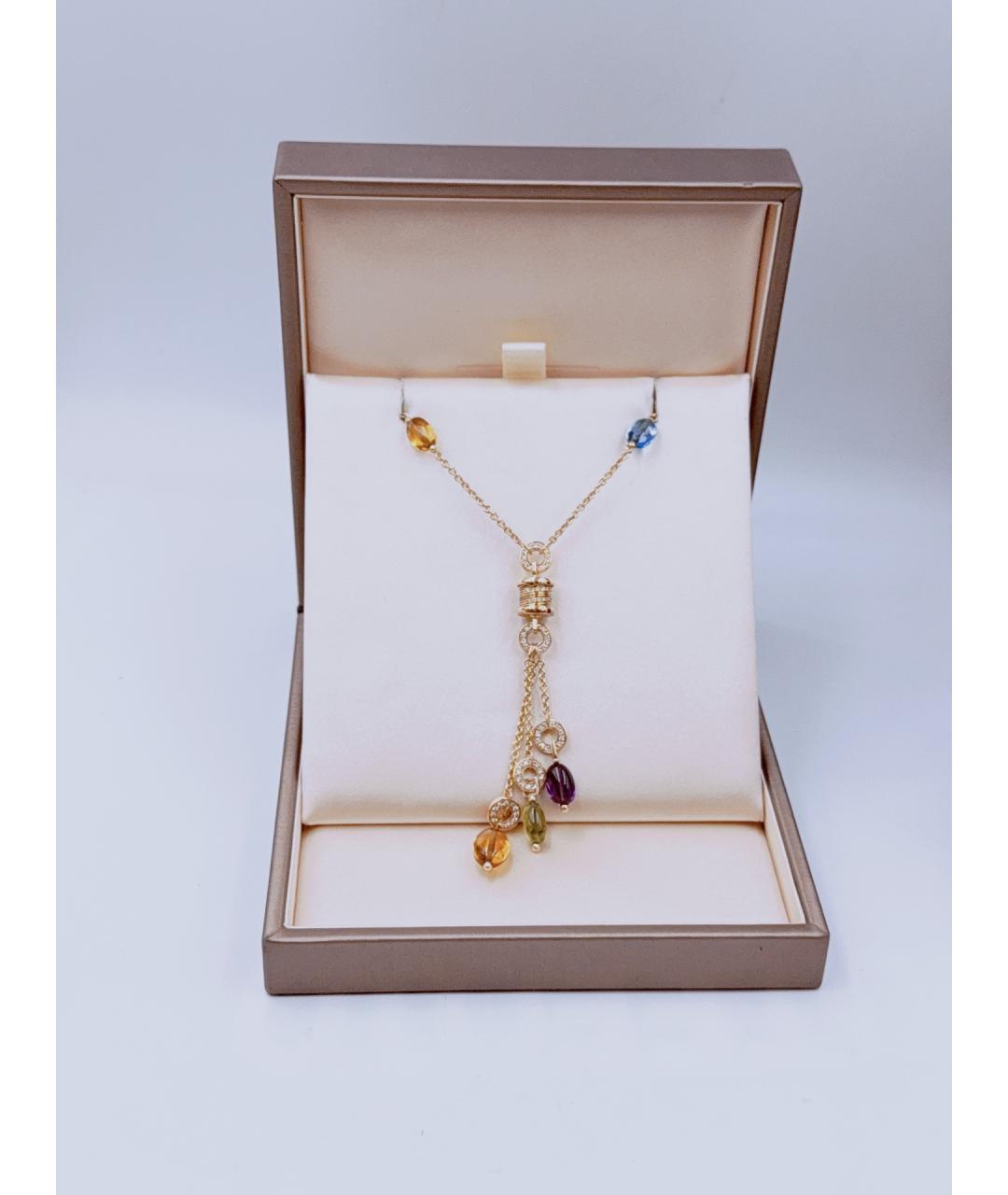 BVLGARI Мульти колье из желтого золота, фото 2