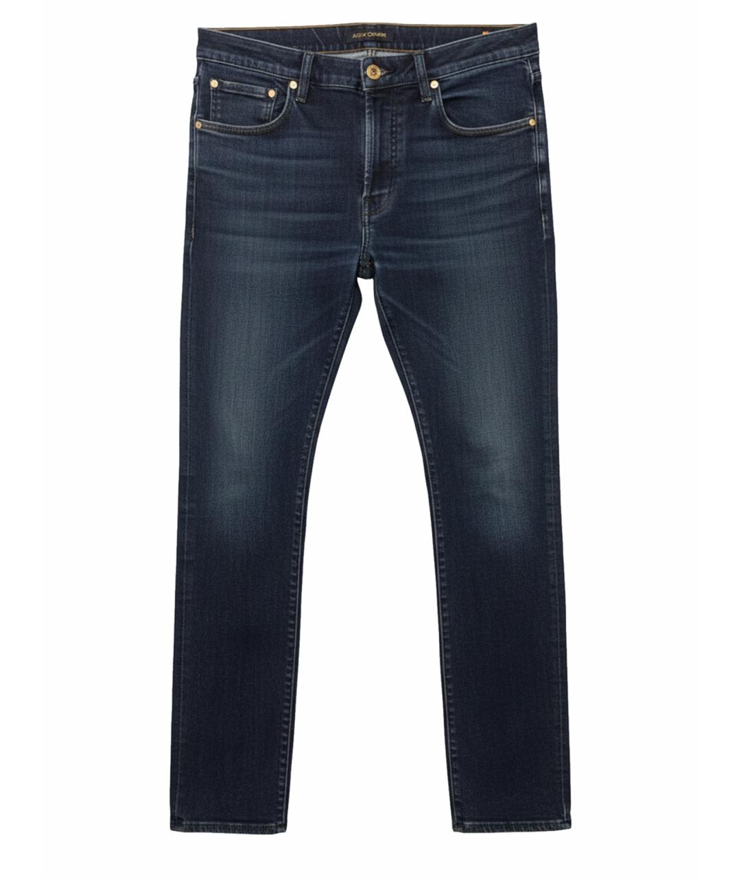 JACOB COHEN Синие прямые джинсы, фото 1