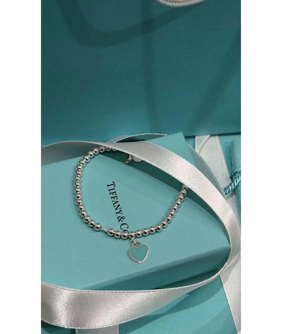 TIFFANY&CO Серебрянный серебряный браслет, фото 2