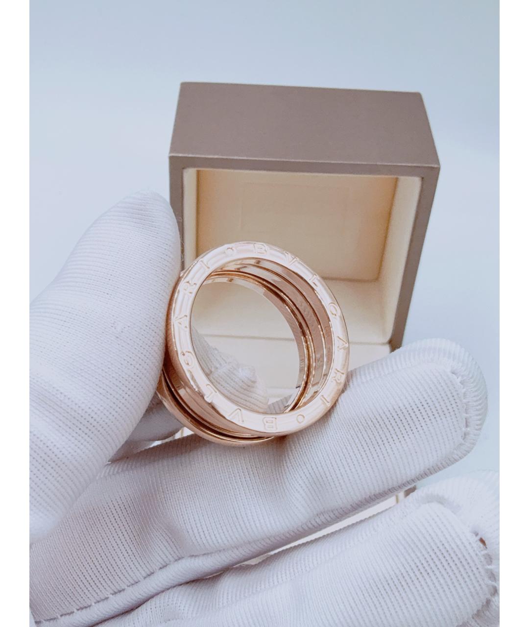 BVLGARI Золотое кольцо из розового золота, фото 6
