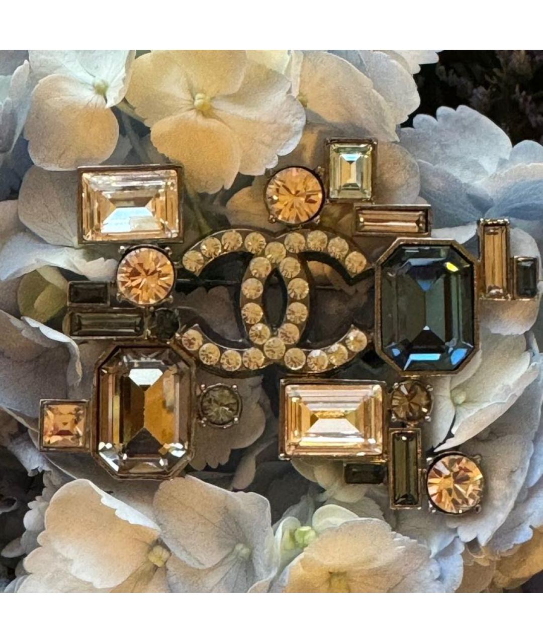 CHANEL Мульти металлическая булавка / брошь, фото 4