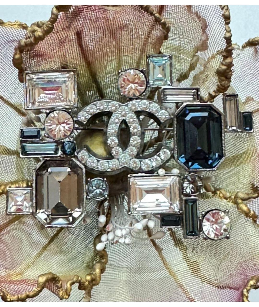 CHANEL Мульти металлическая булавка / брошь, фото 3