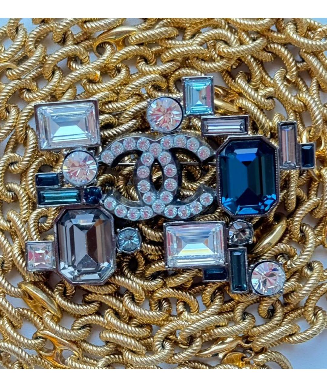 CHANEL Мульти металлическая булавка / брошь, фото 2