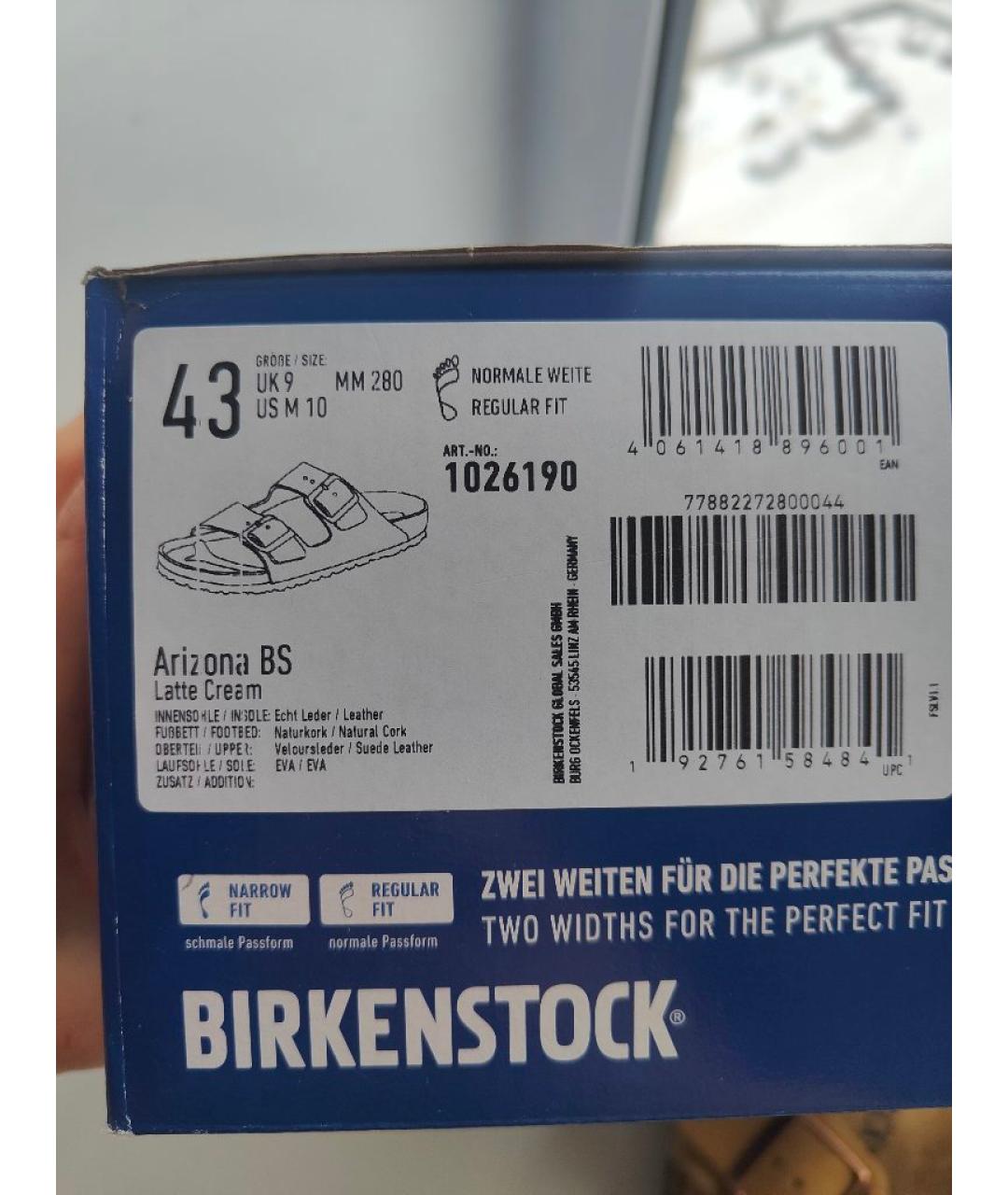 BIRKENSTOCK Бежевые замшевые сандалии, фото 6