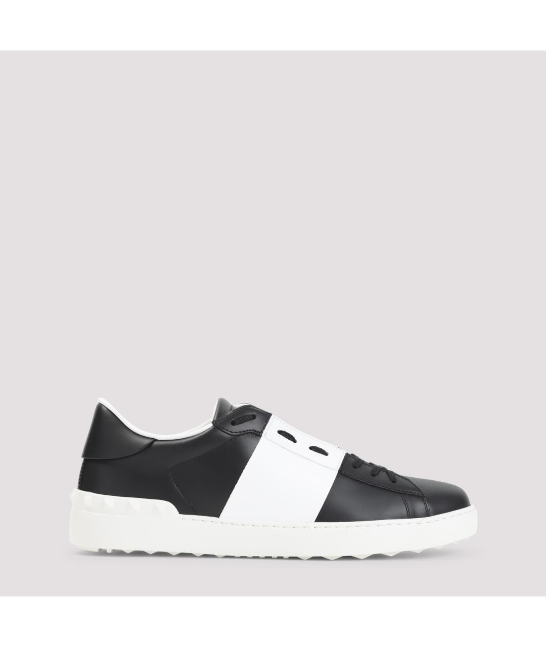 VALENTINO Мульти кожаные низкие кроссовки / кеды, фото 2