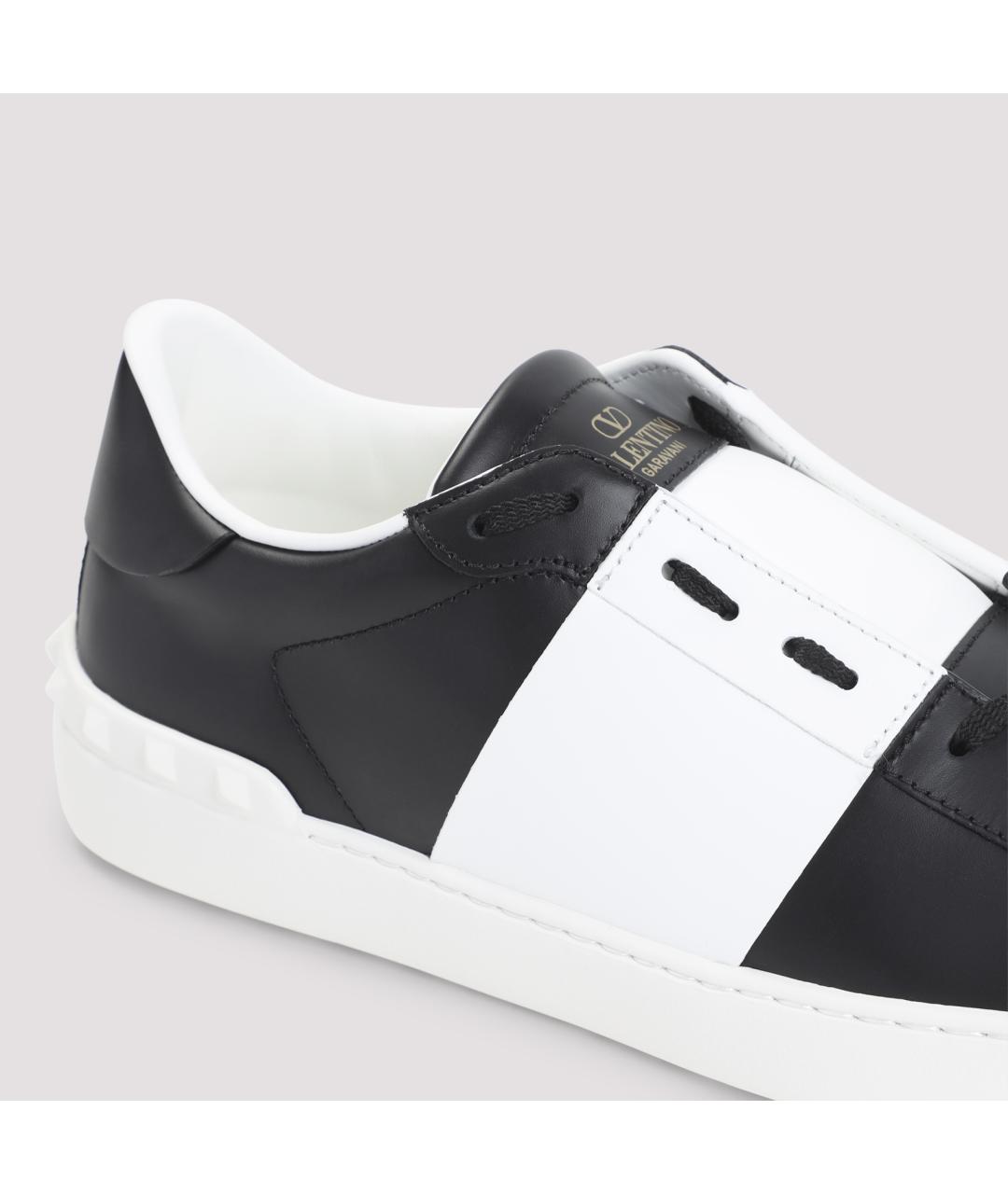 VALENTINO Мульти кожаные низкие кроссовки / кеды, фото 6