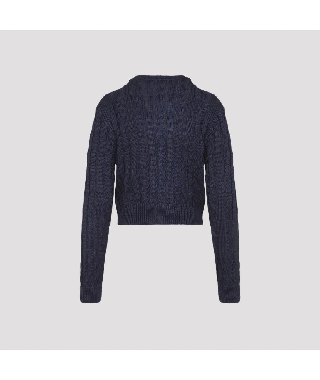 RALPH LAUREN Фиолетовый шелковый кардиган, фото 4