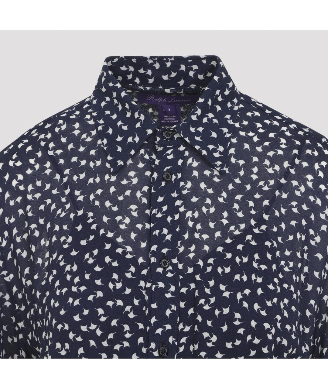 RALPH LAUREN COLLECTION Синее вискозное платье, фото 3