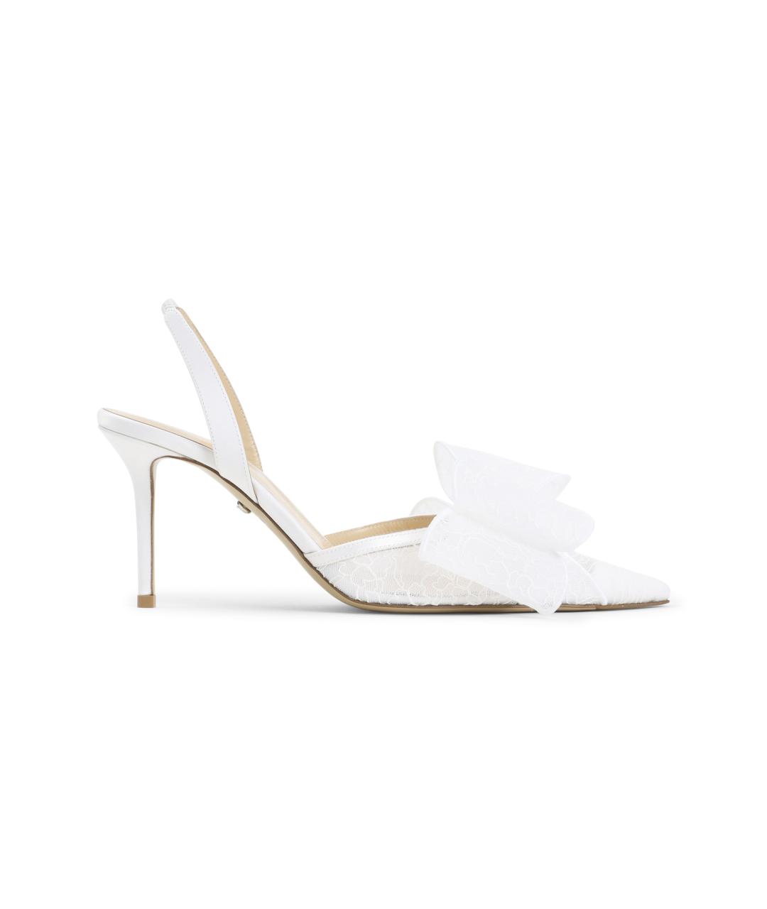 MACH&MACH Белые кожаные туфли, фото 1