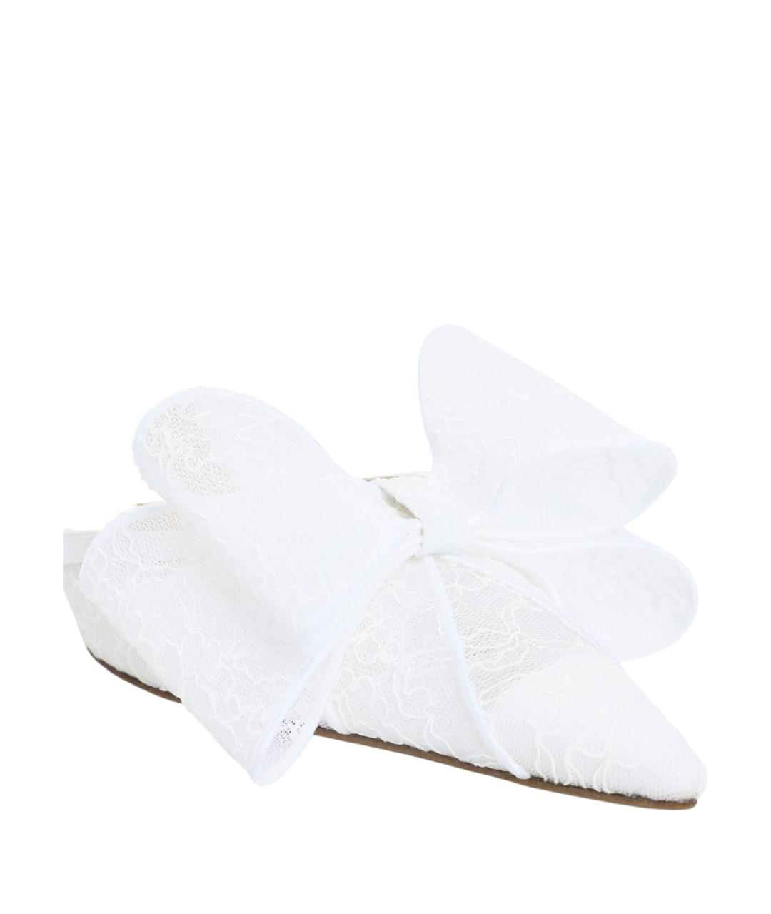 MACH&MACH Белые кожаные туфли, фото 4