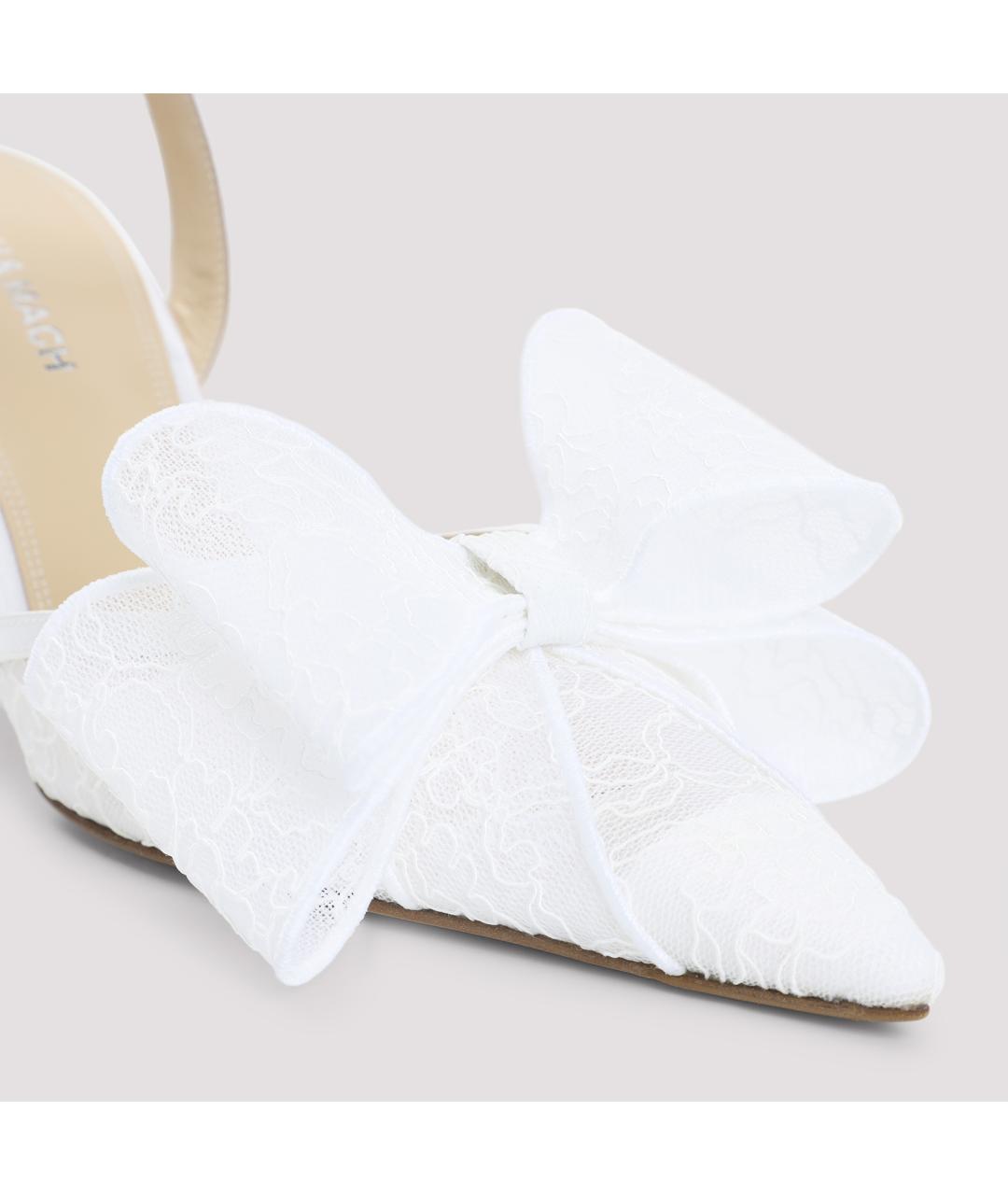 MACH&MACH Белые кожаные туфли, фото 5