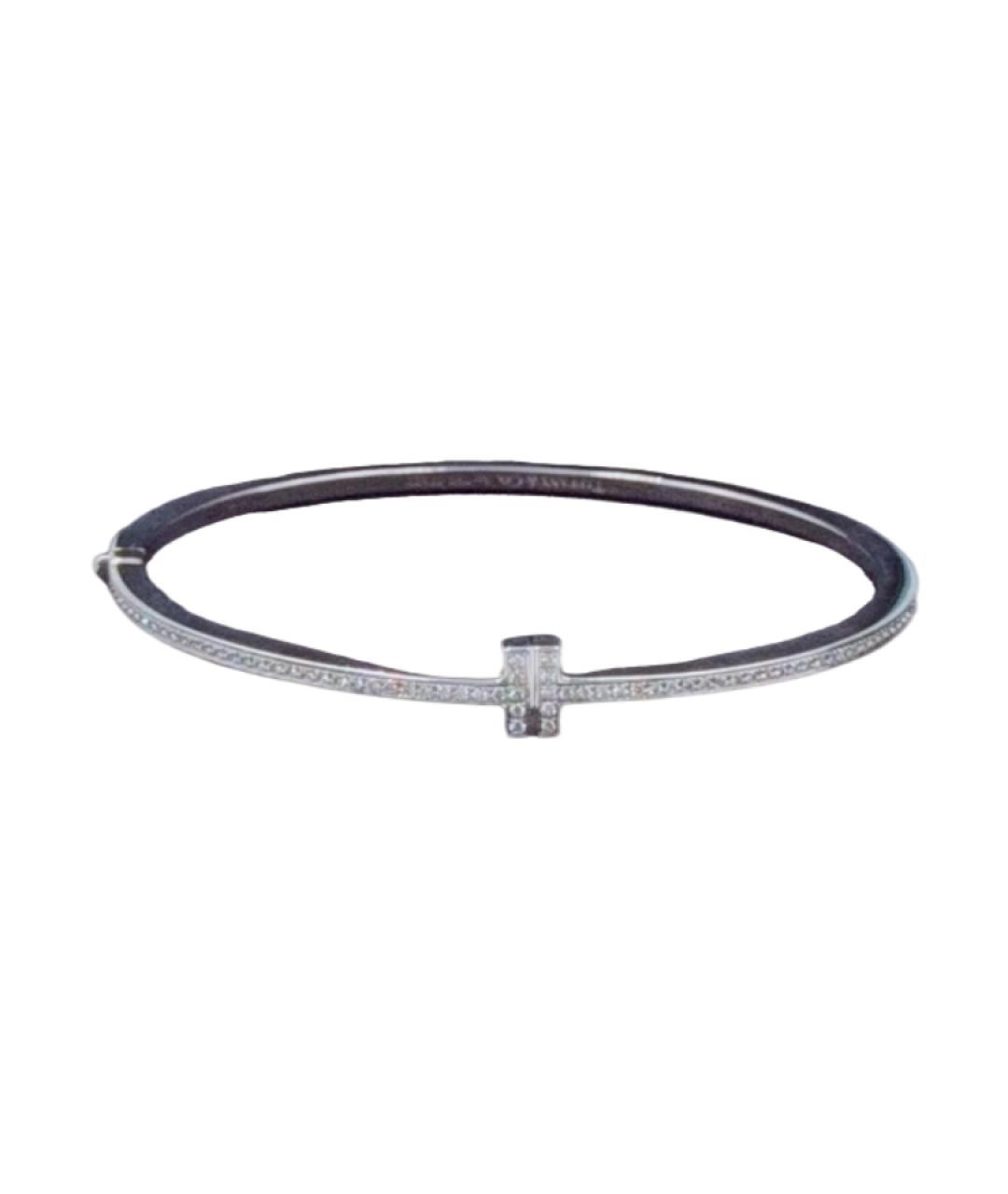 TIFFANY&CO Серебрянный браслет из белого золота, фото 1