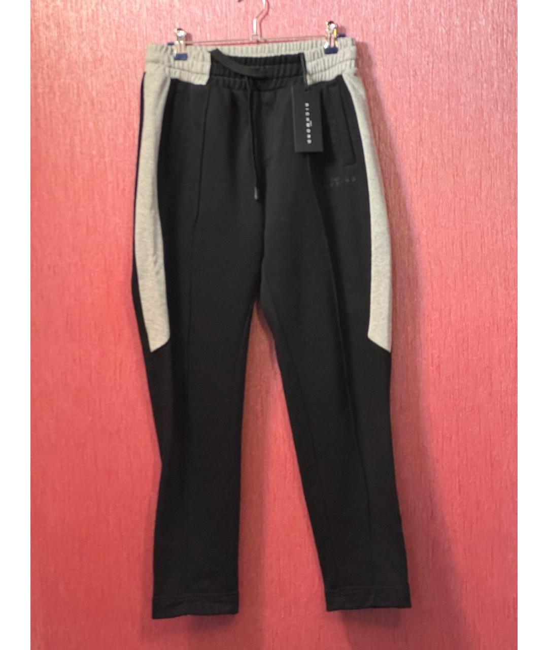 JOHN RICHMOND Серые хлопко-эластановые спортивные брюки и шорты, фото 7