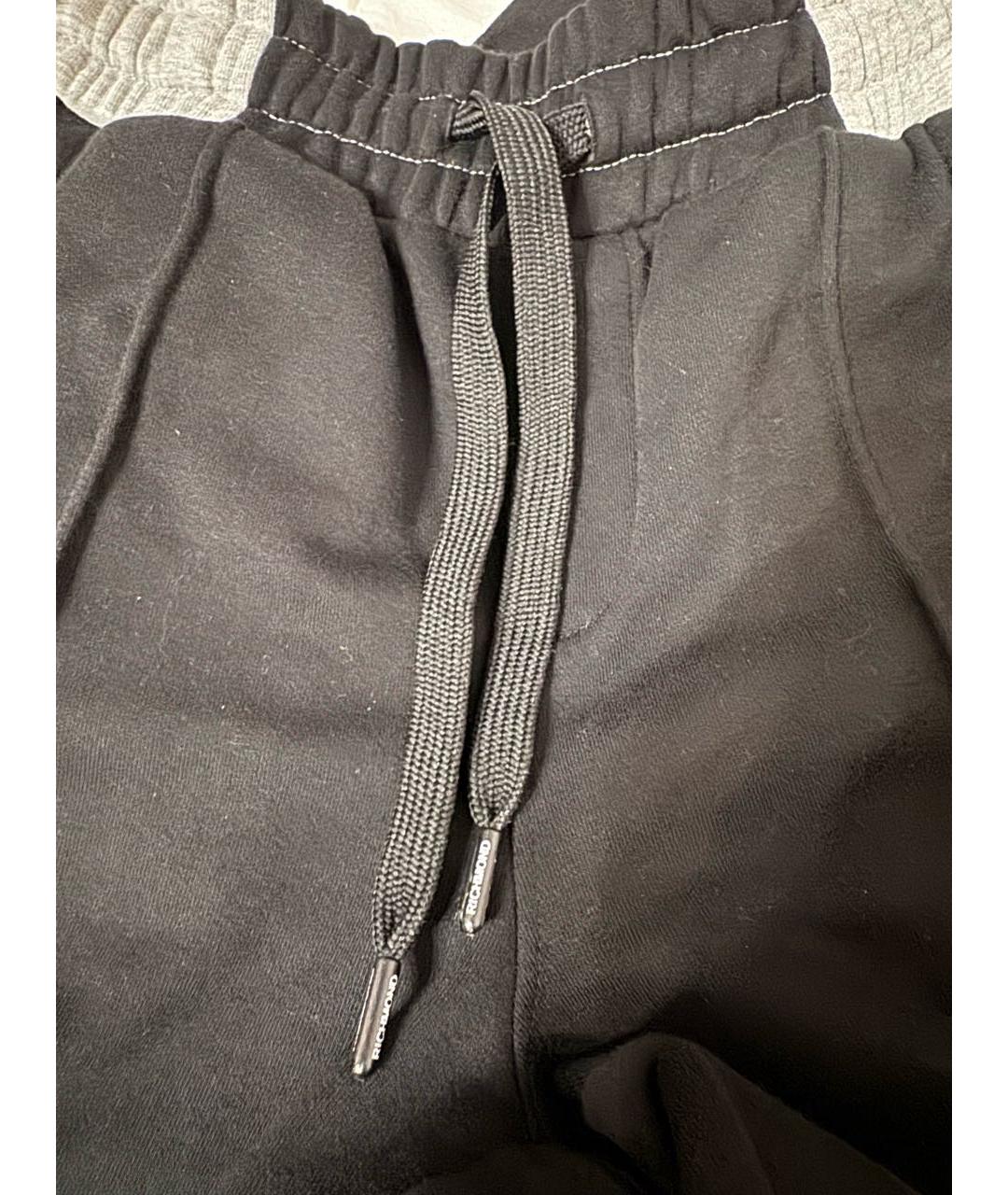 JOHN RICHMOND Серые хлопко-эластановые спортивные брюки и шорты, фото 5