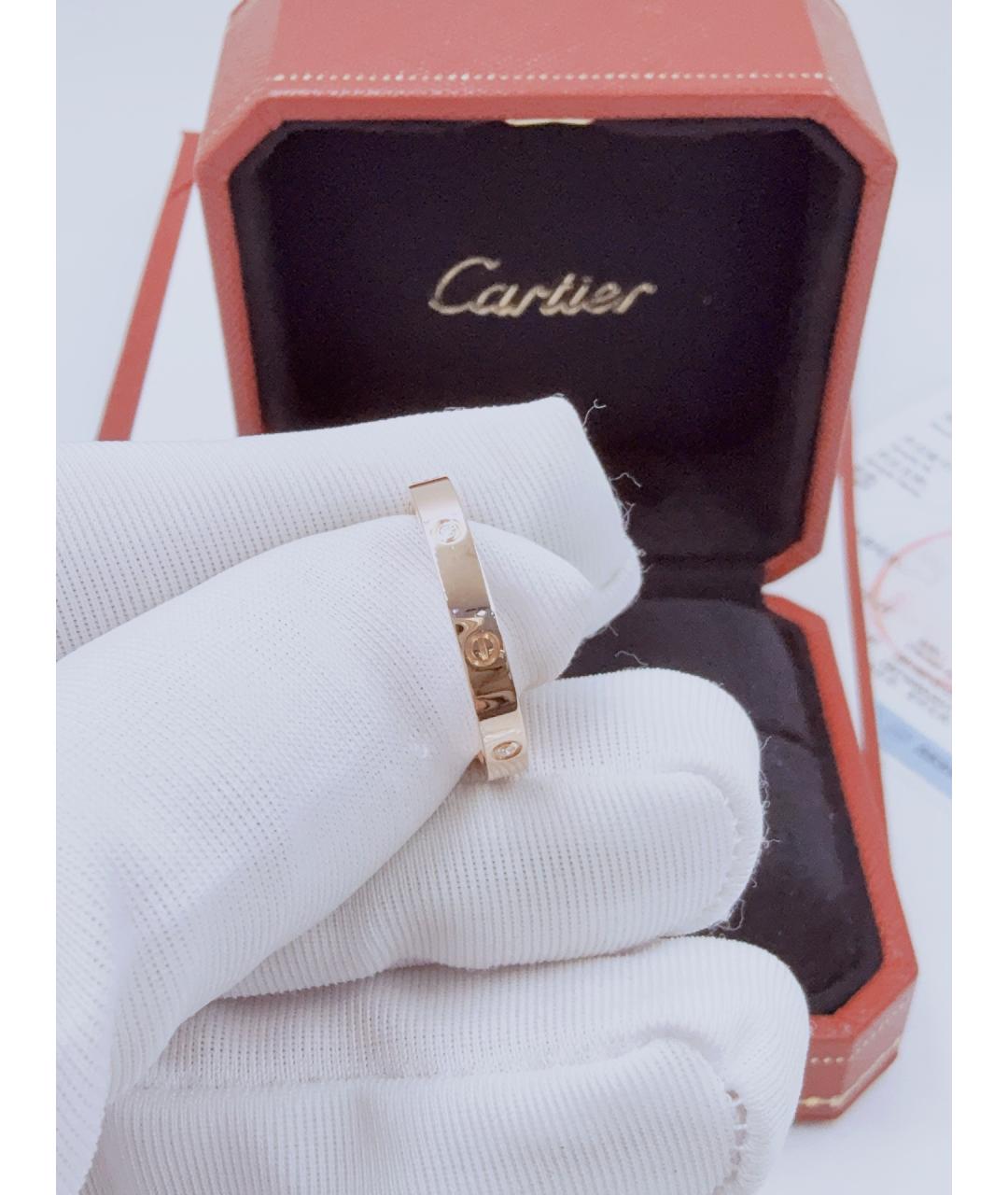 CARTIER Золотое кольцо из розового золота, фото 3