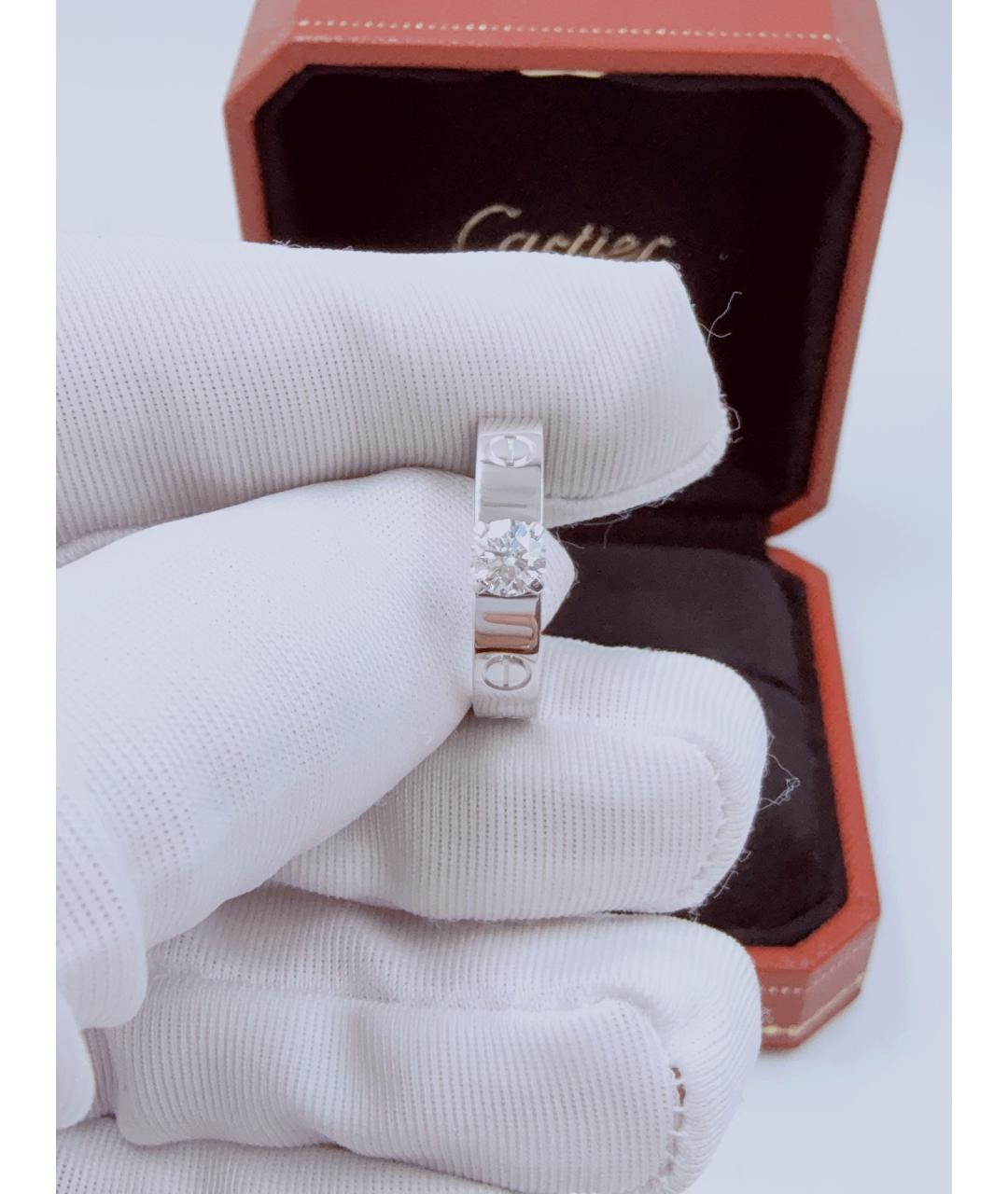 CARTIER Серебряное кольцо из белого золота, фото 7