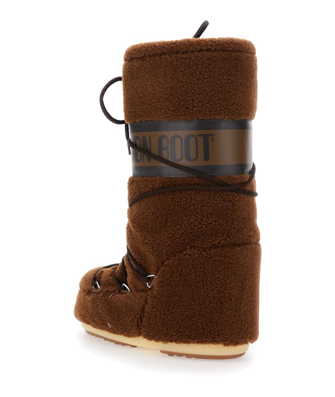 MOON BOOT Коричневые ботинки, фото 3