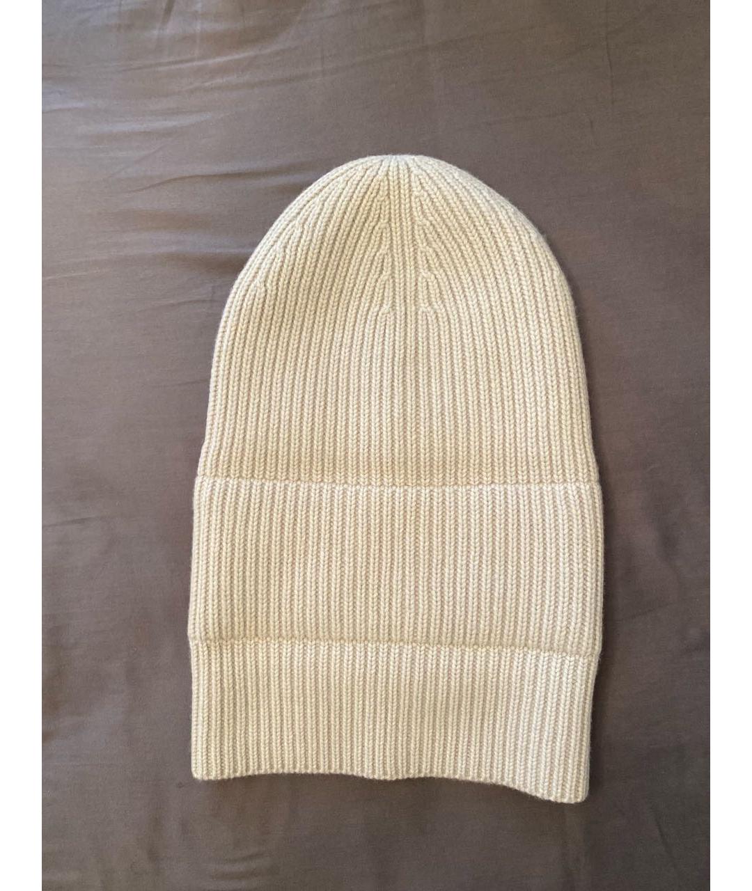FABIANA FILIPPI Бежевая шерстяная шапка, фото 3