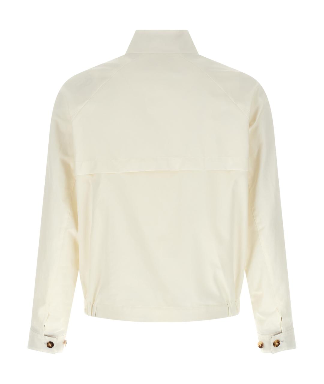 BRUNELLO CUCINELLI Белая хлопковая куртка, фото 2