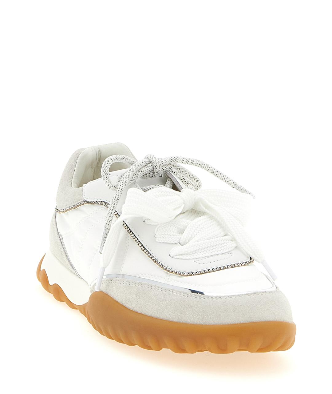 PINKO Белые замшевые кроссовки, фото 2