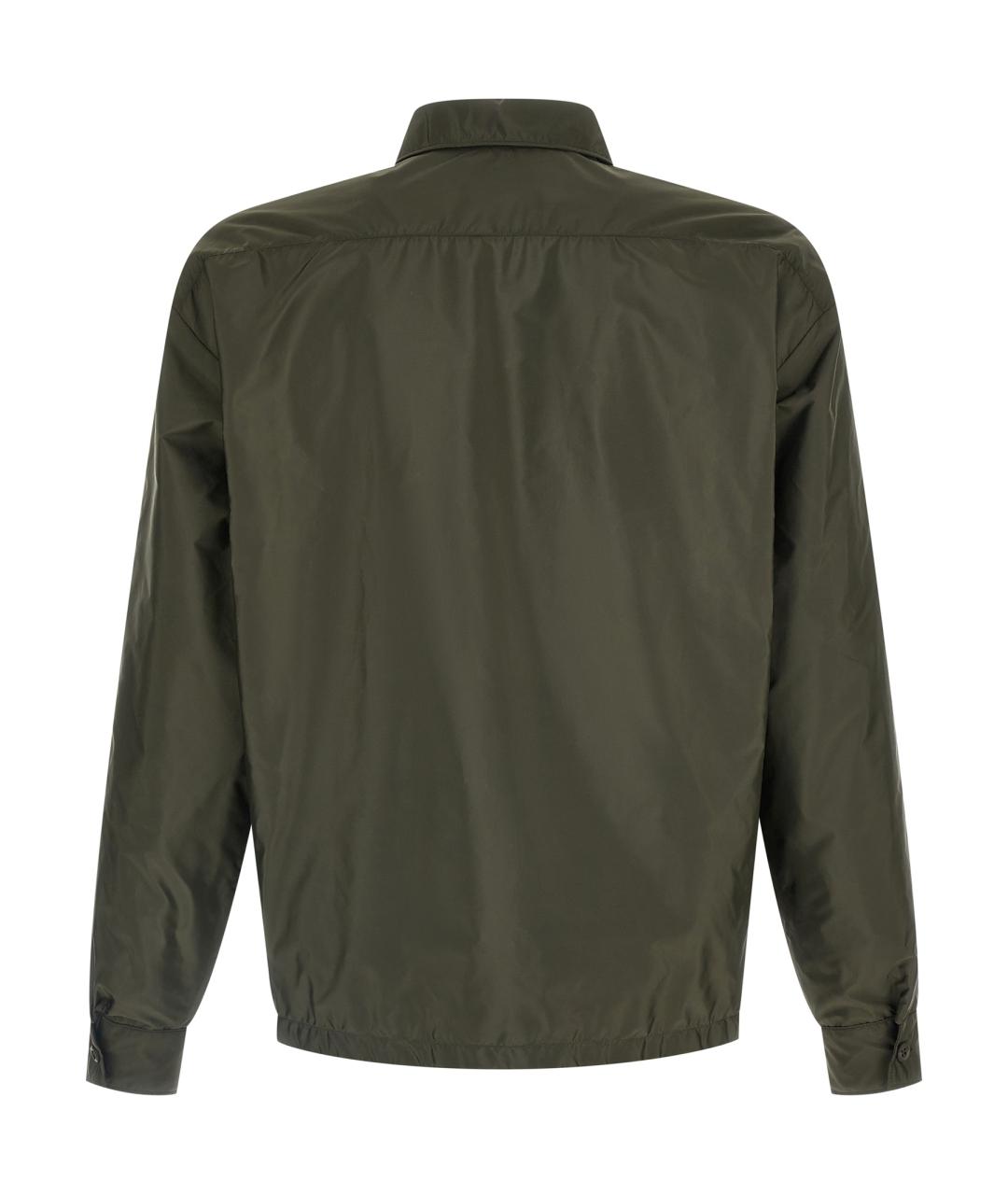 PRADA Зеленая кэжуал рубашка, фото 2