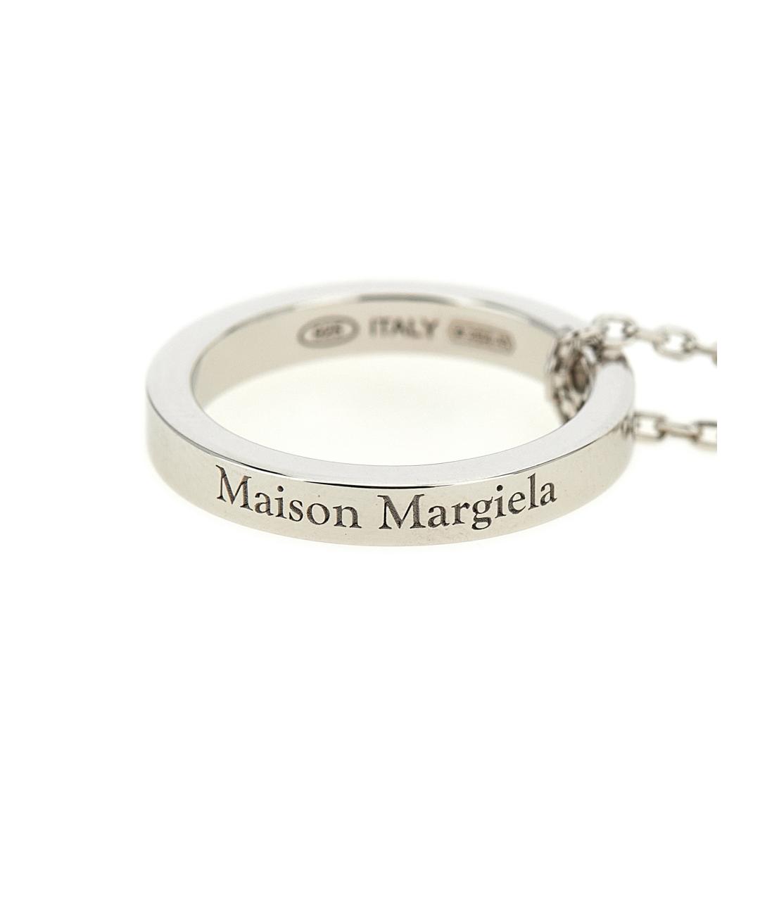 MAISON MARGIELA Серебряная серебряная цепочка/подвеска, фото 2