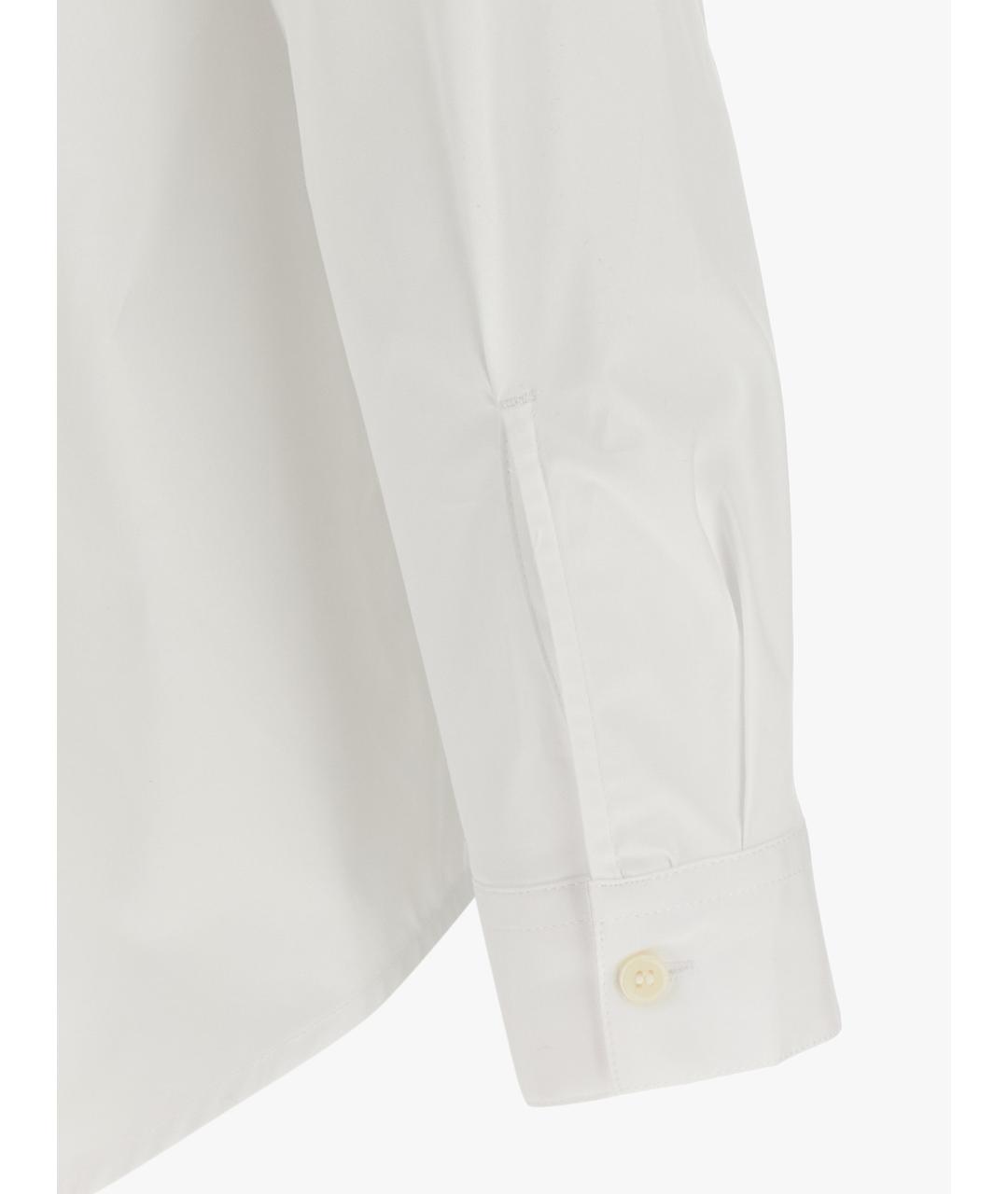 DIESEL Белая хлопковая кэжуал рубашка, фото 4