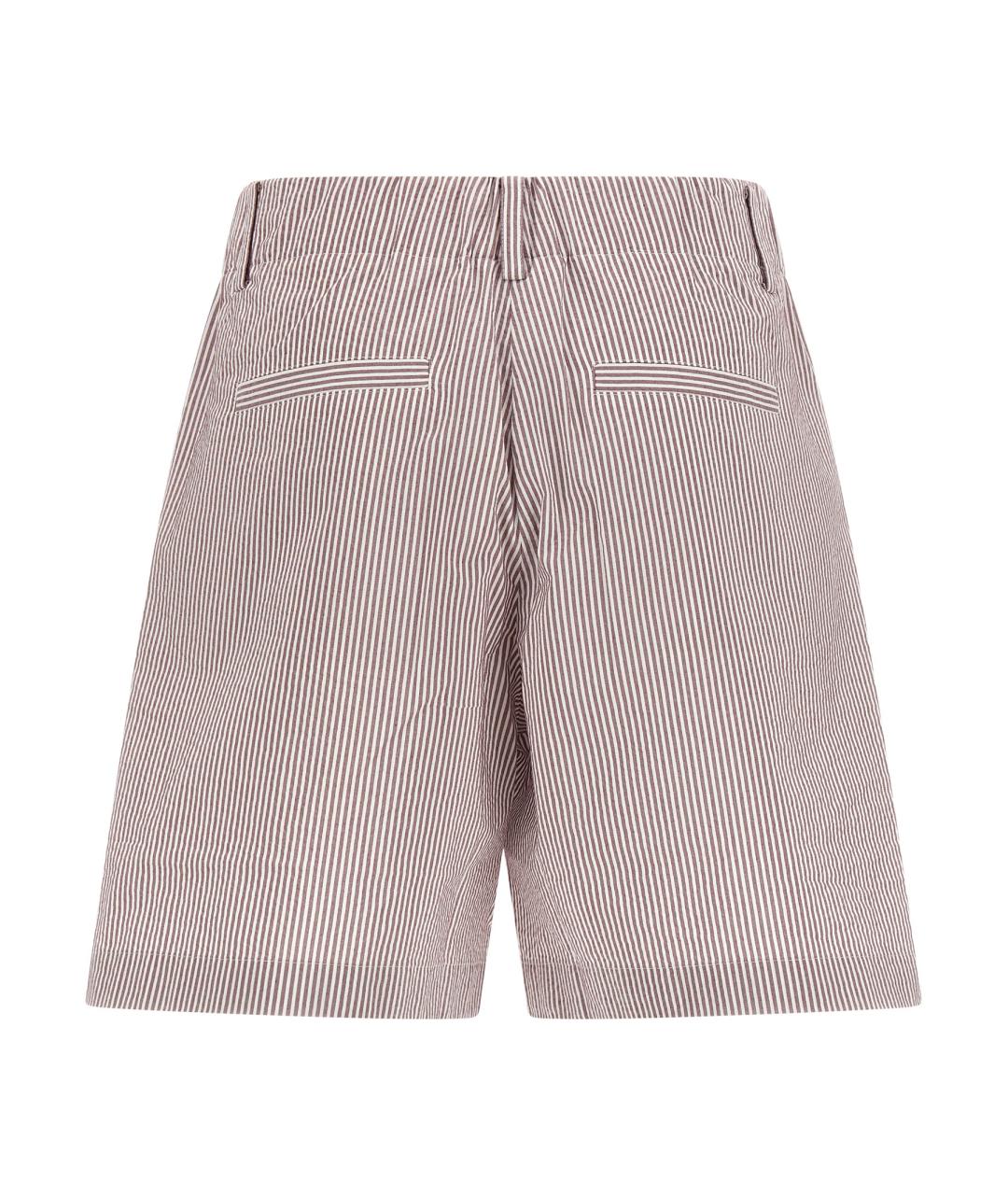 BRUNELLO CUCINELLI Мульти хлопковые шорты, фото 2