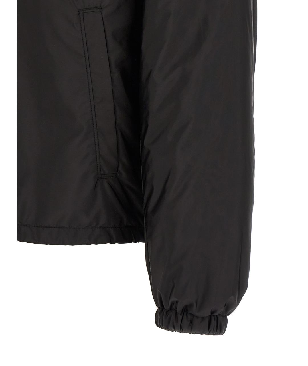 PRADA Черная полиамидовая куртка, фото 4
