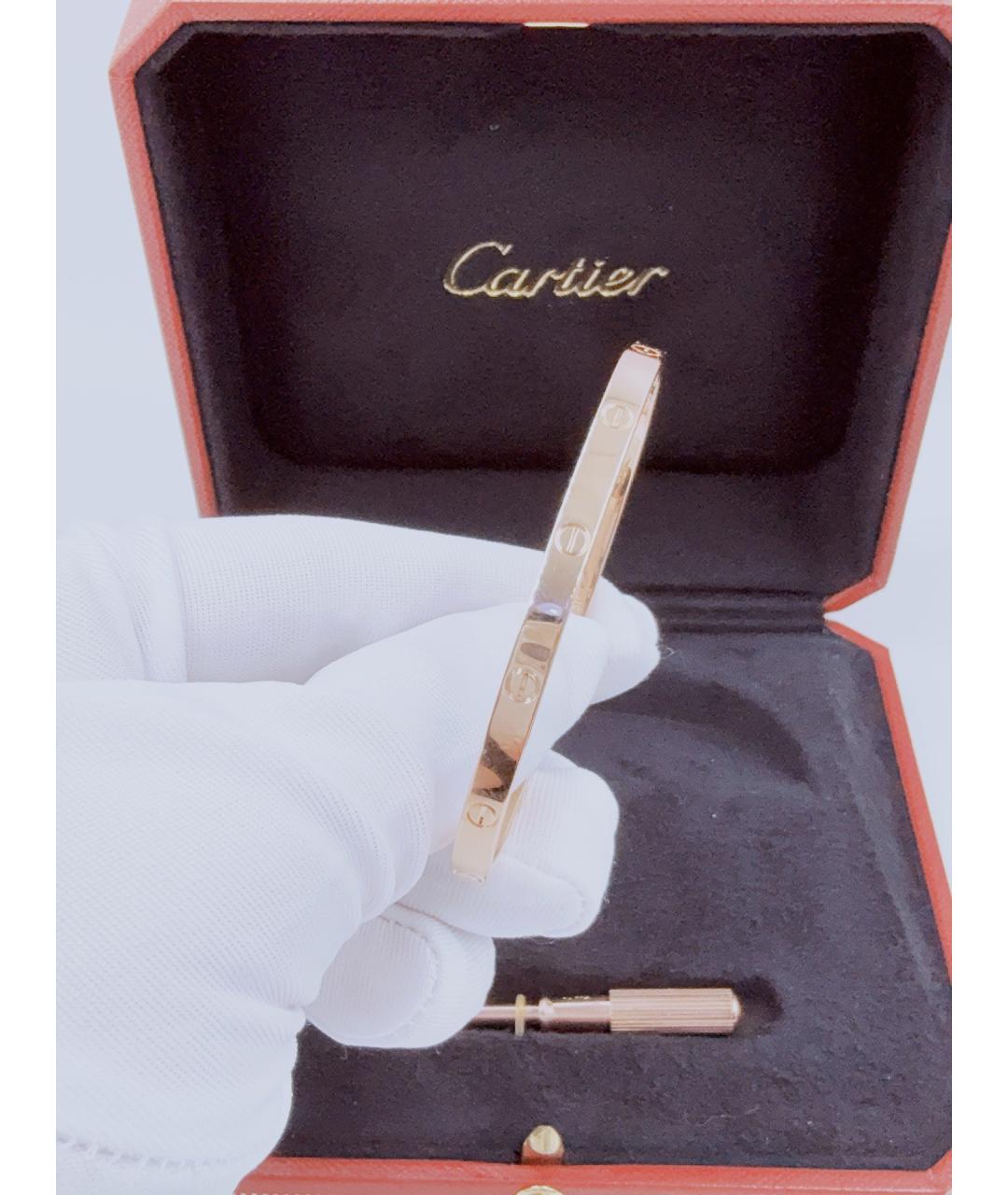 CARTIER Золотой браслет из розового золота, фото 3