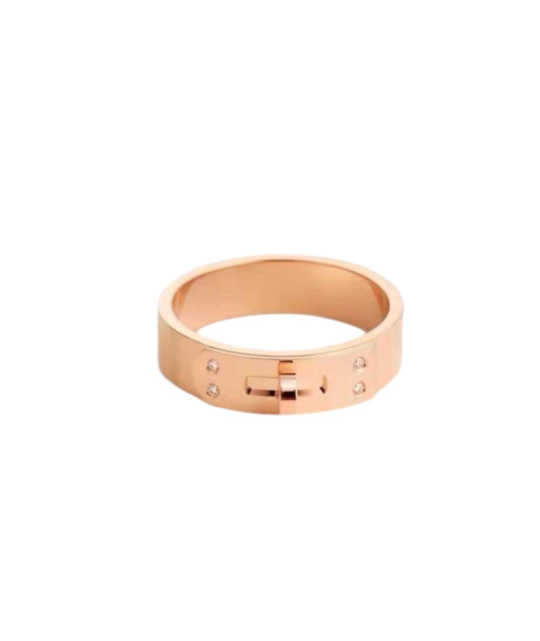 HERMES Золотое кольцо из розового золота, фото 1