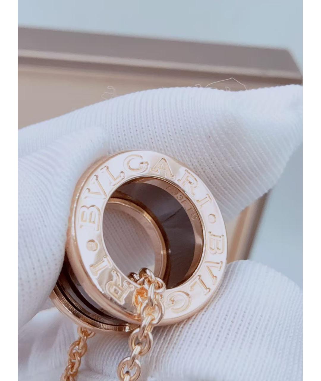 BVLGARI Золотое колье из розового золота, фото 6