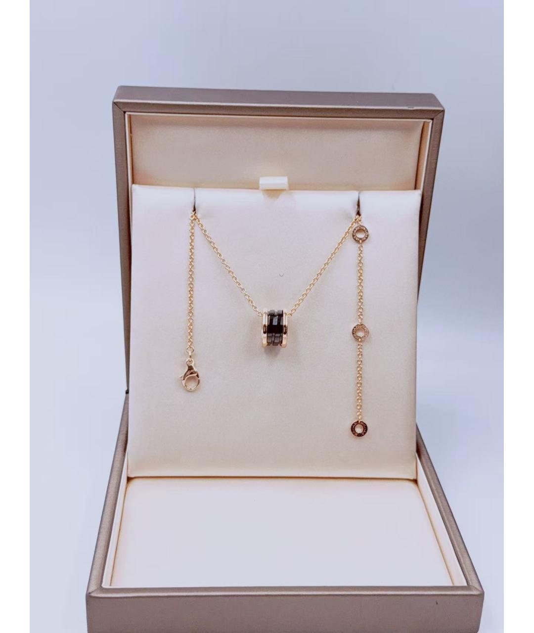 BVLGARI Золотое колье из розового золота, фото 2