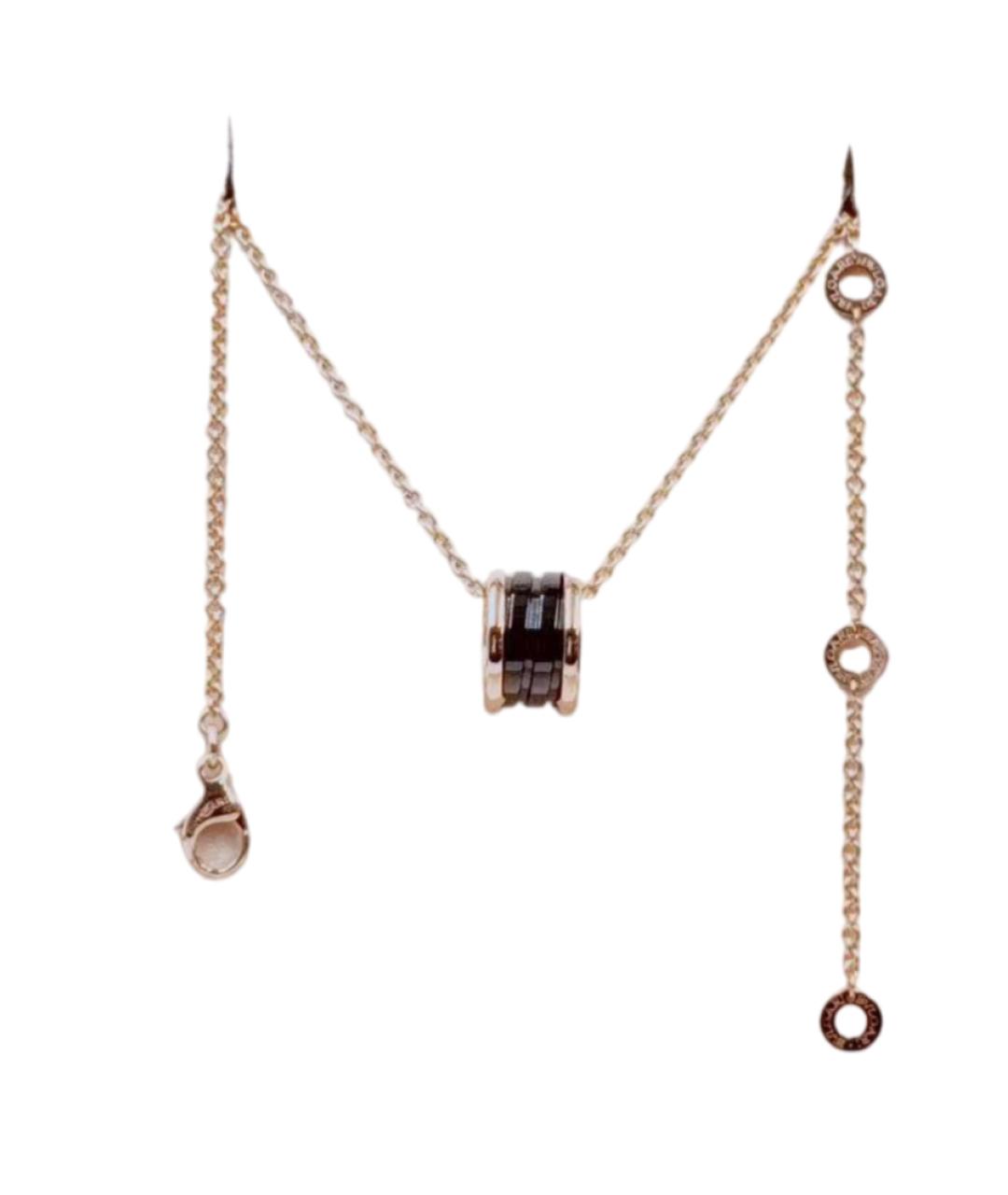 BVLGARI Золотое колье из розового золота, фото 1