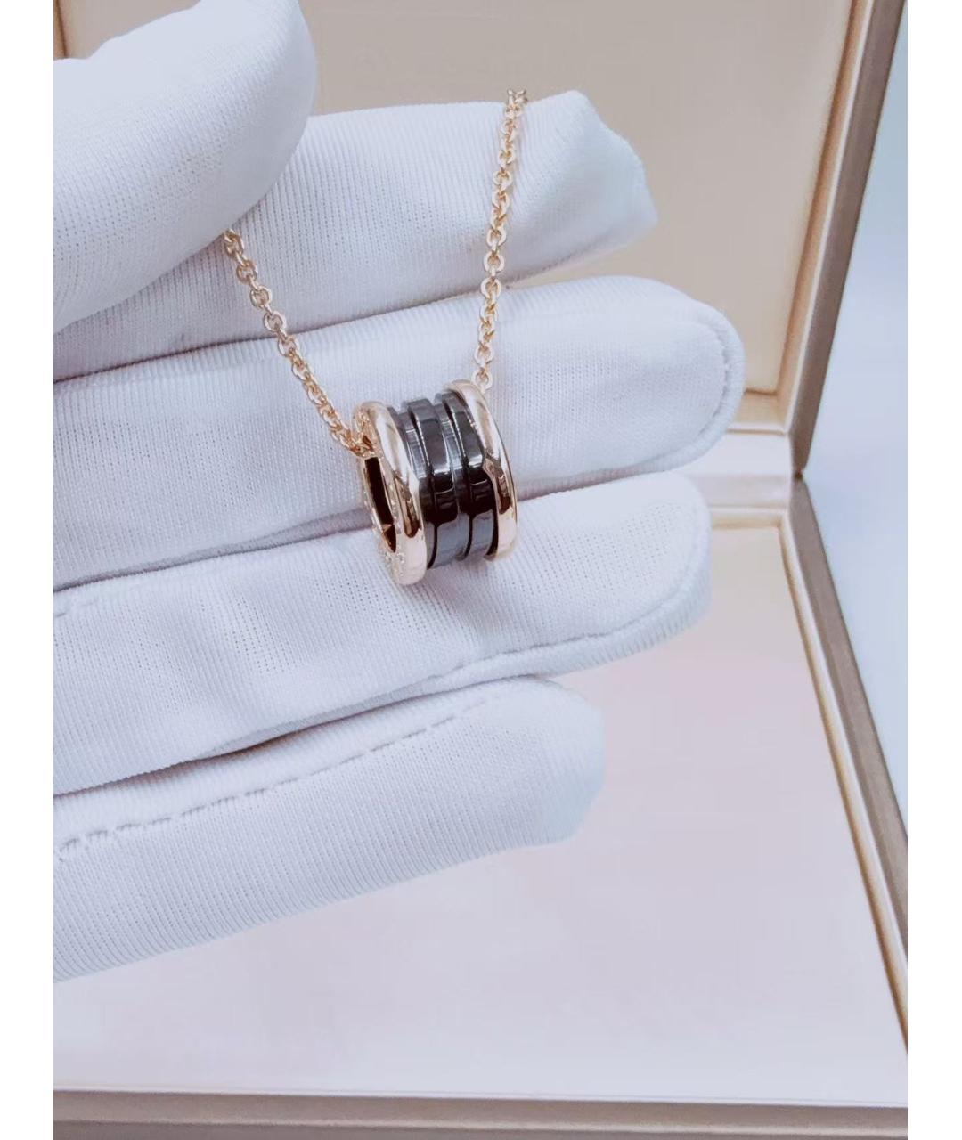 BVLGARI Золотое колье из розового золота, фото 4