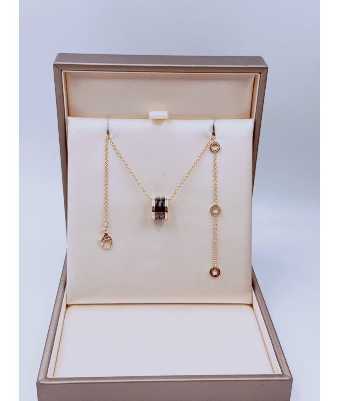 BVLGARI Золотое колье из розового золота, фото 3