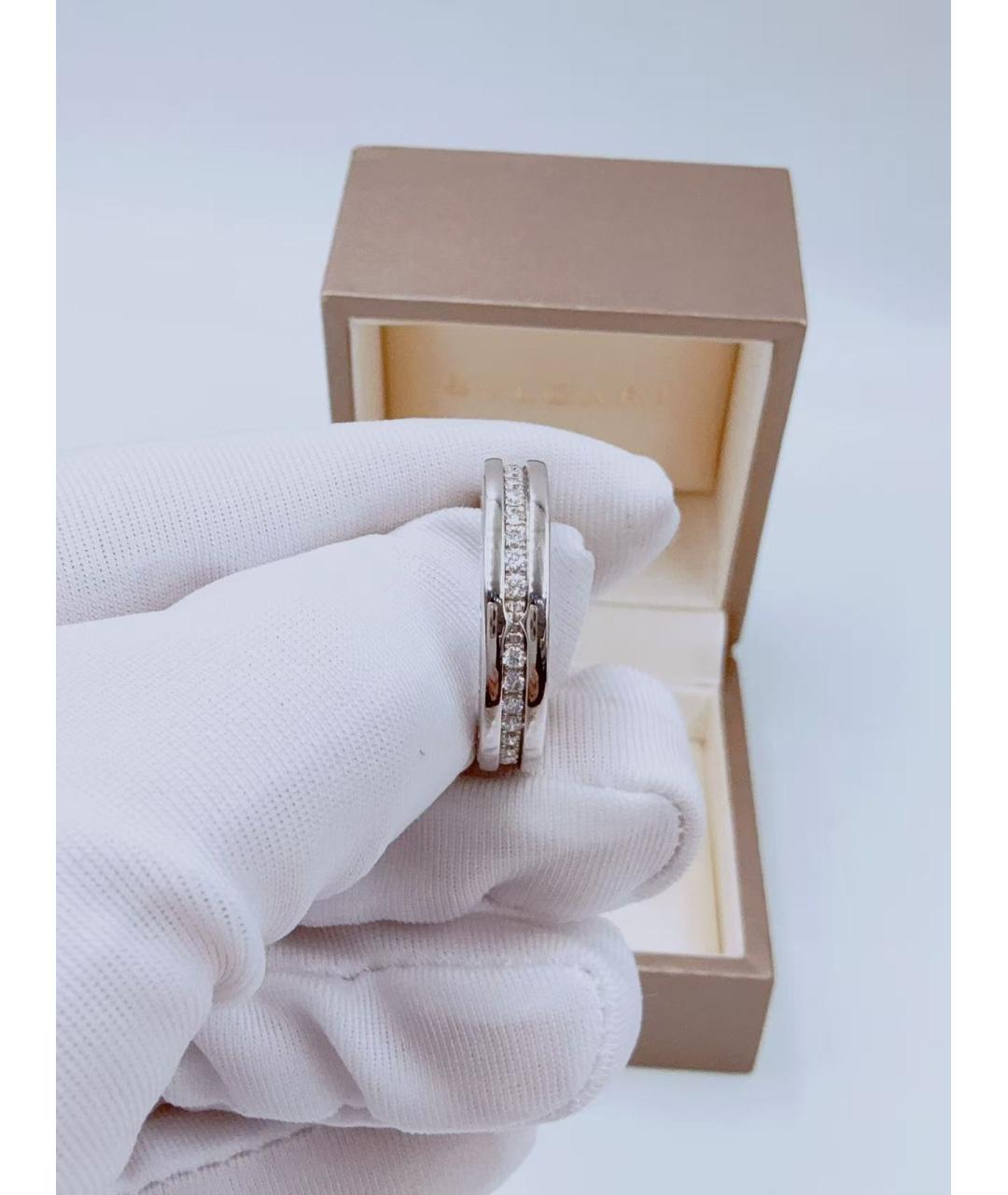 BVLGARI Серебряное кольцо из белого золота, фото 3