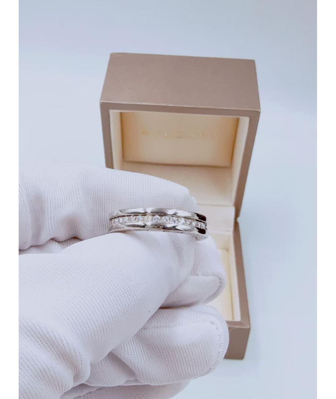 BVLGARI Серебряное кольцо из белого золота, фото 2