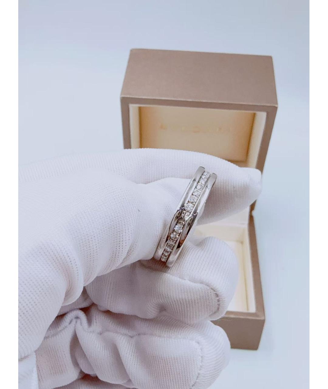 BVLGARI Серебряное кольцо из белого золота, фото 4