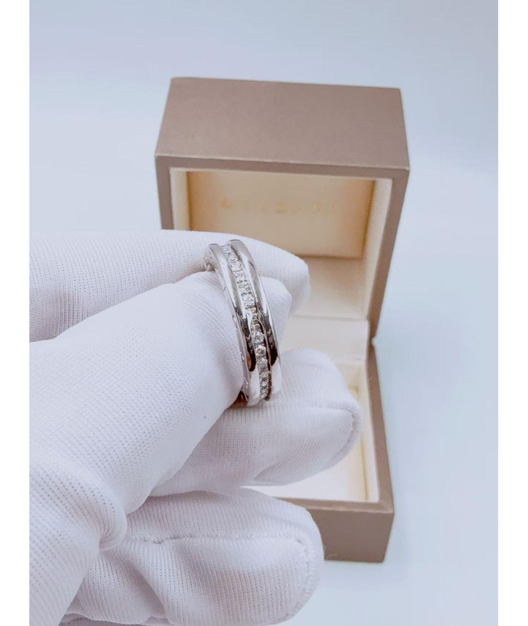 BVLGARI Серебряное кольцо из белого золота, фото 5