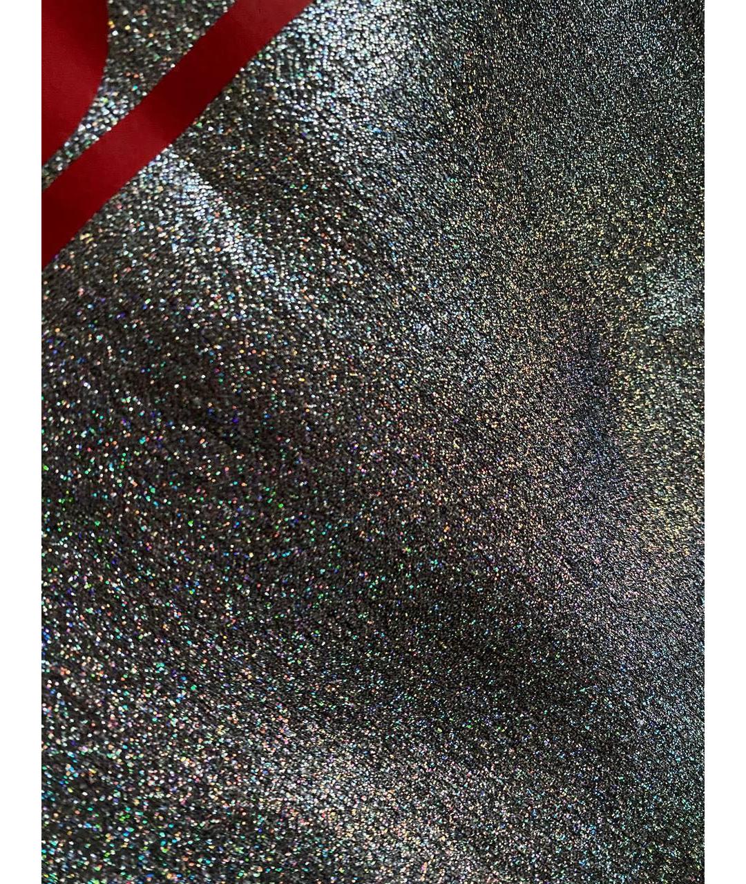 MARC BY MARC JACOBS Серебряное полиэстеровое повседневное платье, фото 4