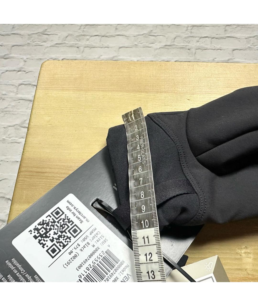 ARCTERYX Черные синтетические перчатки, фото 4