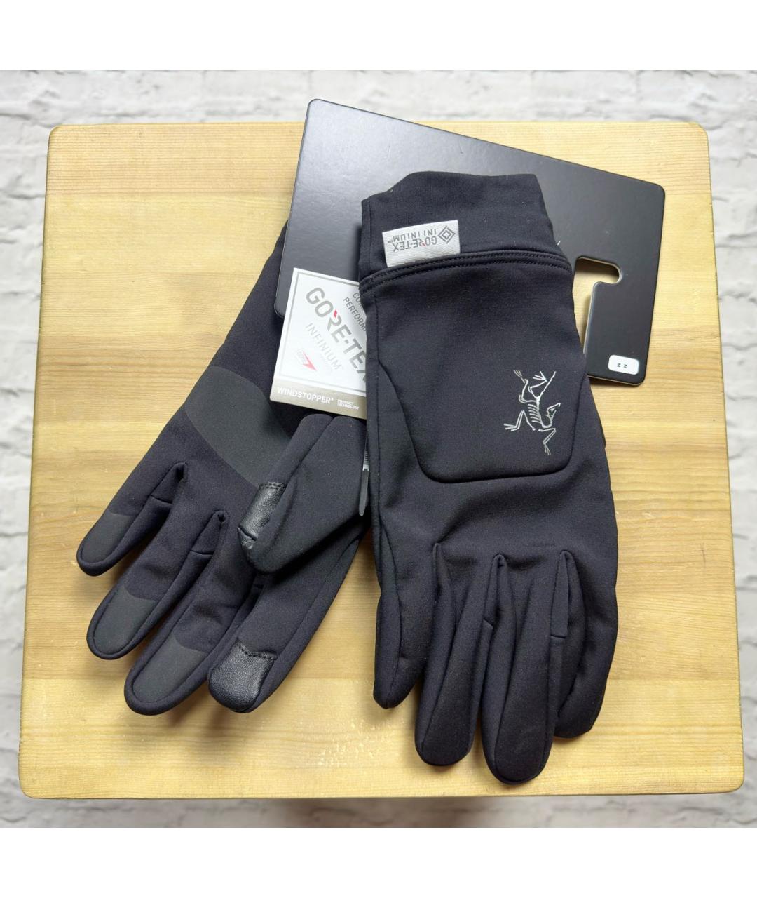 ARCTERYX Черные синтетические перчатки, фото 9