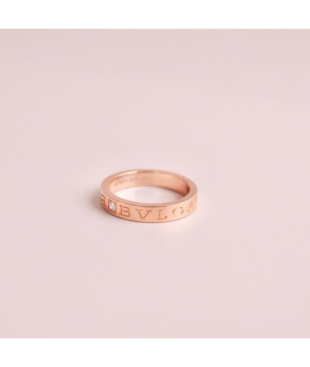 BVLGARI Золотое кольцо из розового золота, фото 3