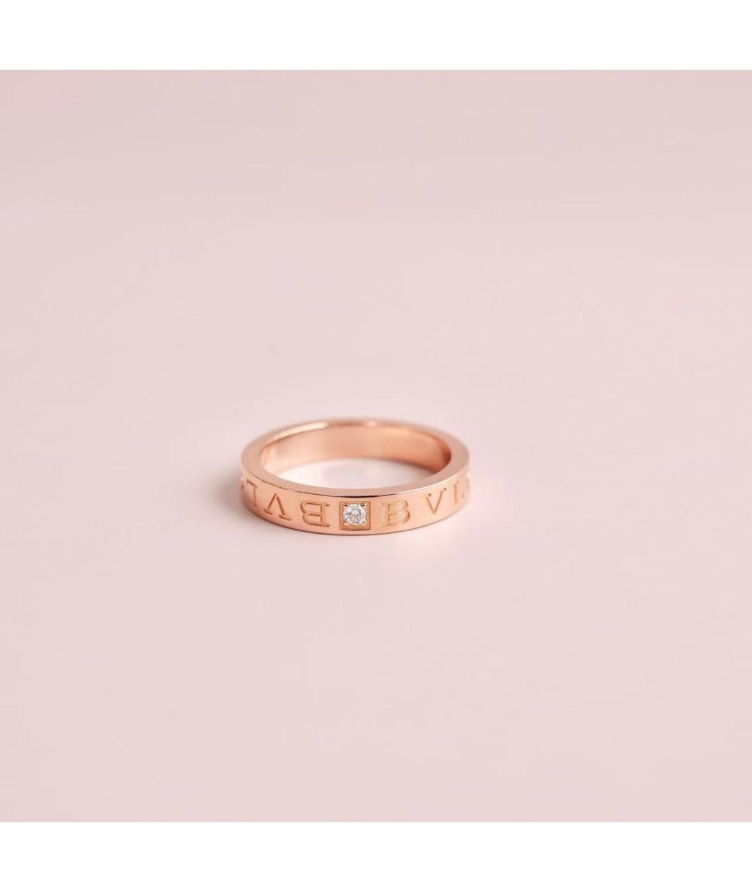 BVLGARI Золотое кольцо из розового золота, фото 2