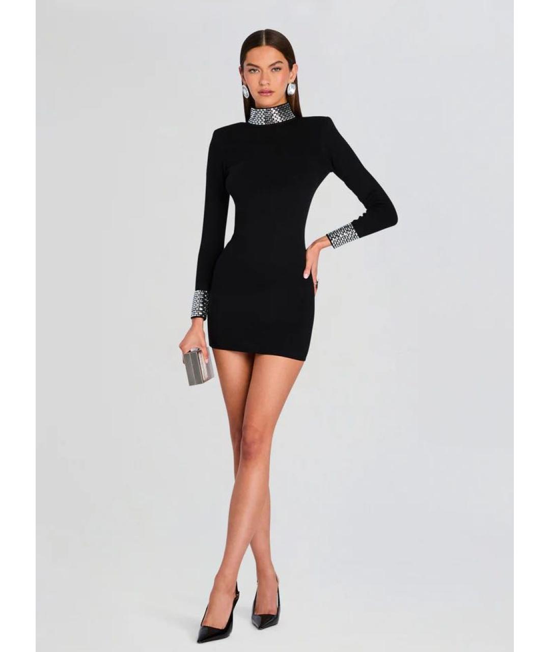 Retrofête Черное коктейльное платье, фото 6