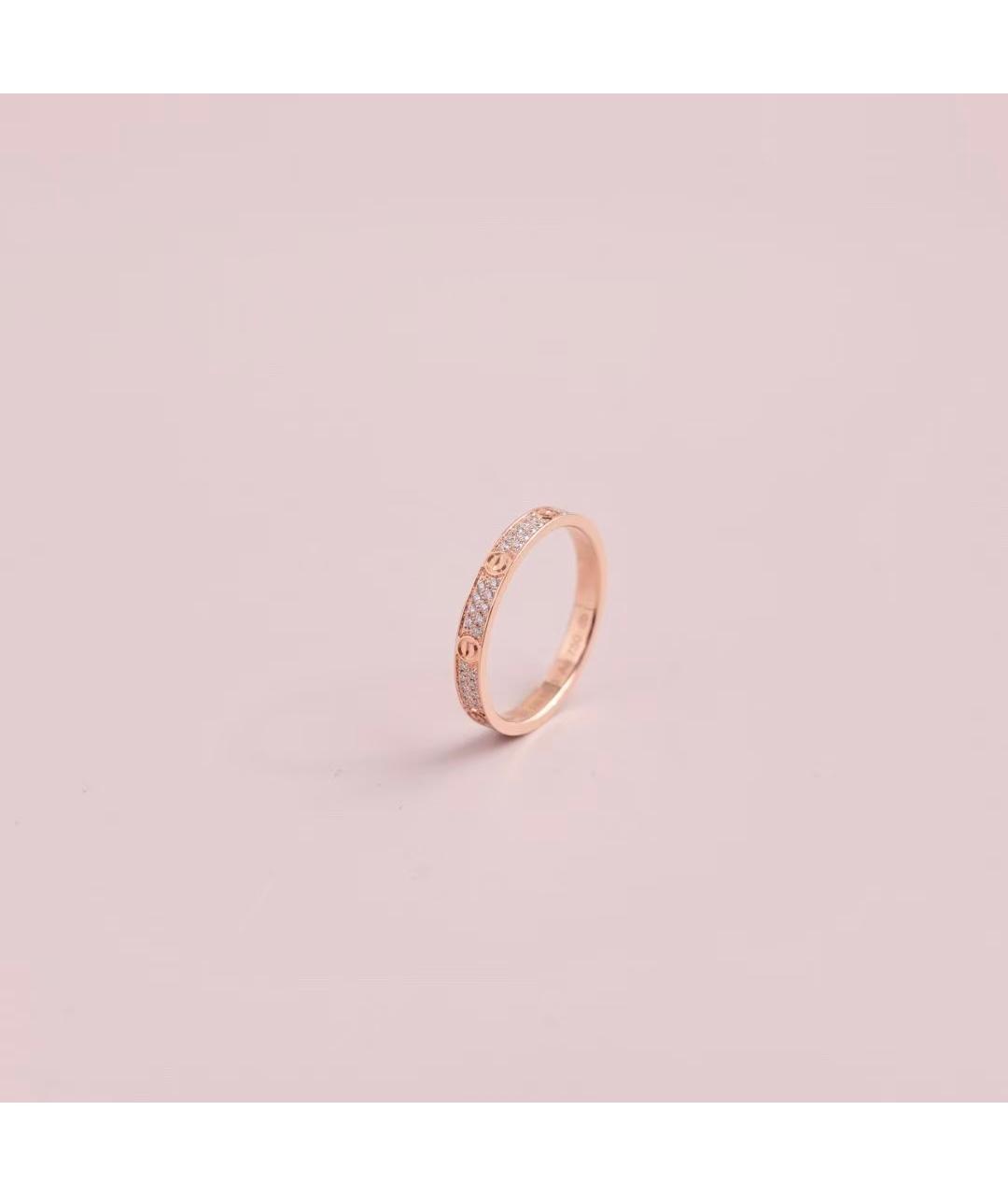 CARTIER Золотое кольцо из розового золота, фото 4