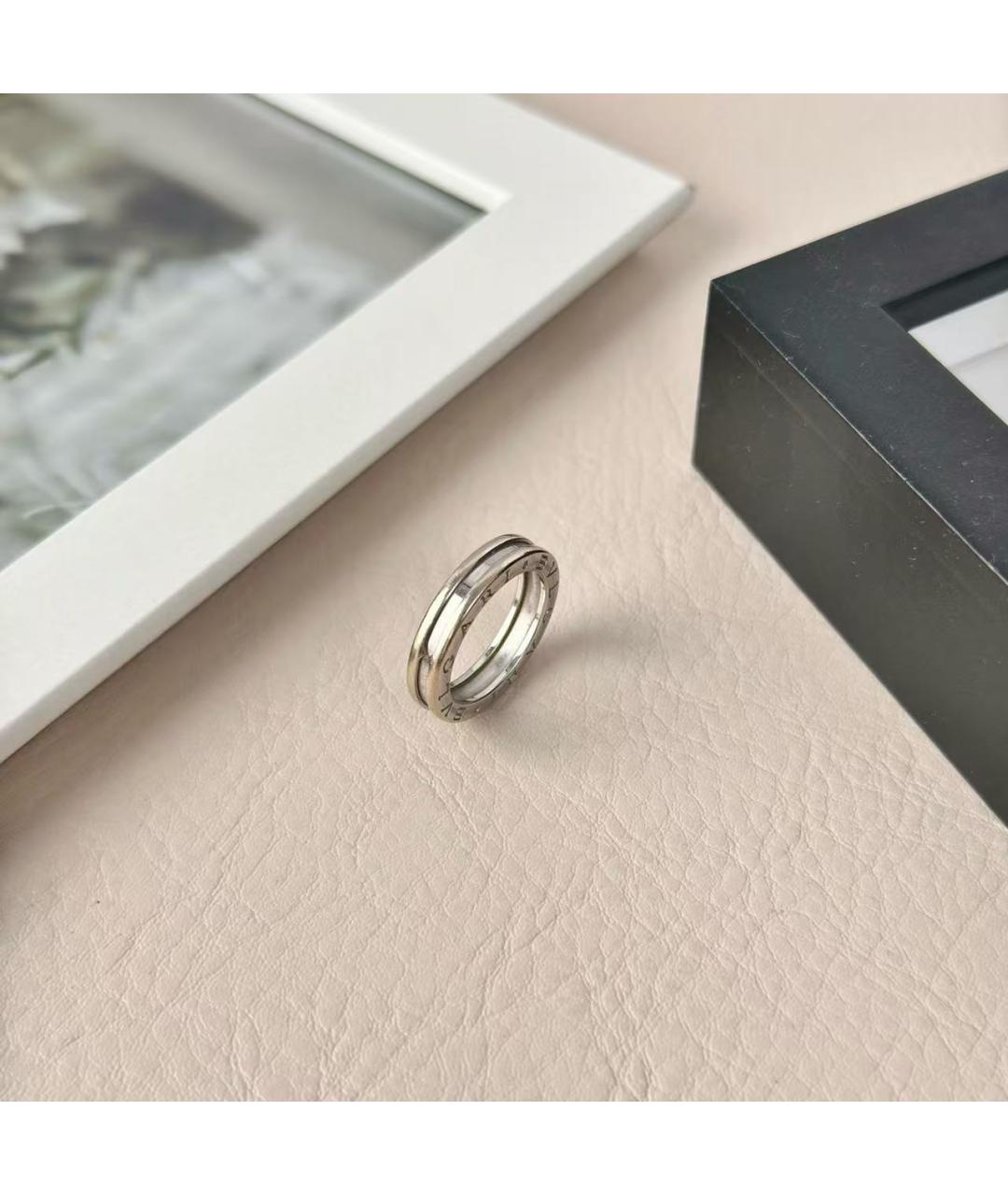BVLGARI Серебряное кольцо из белого золота, фото 2