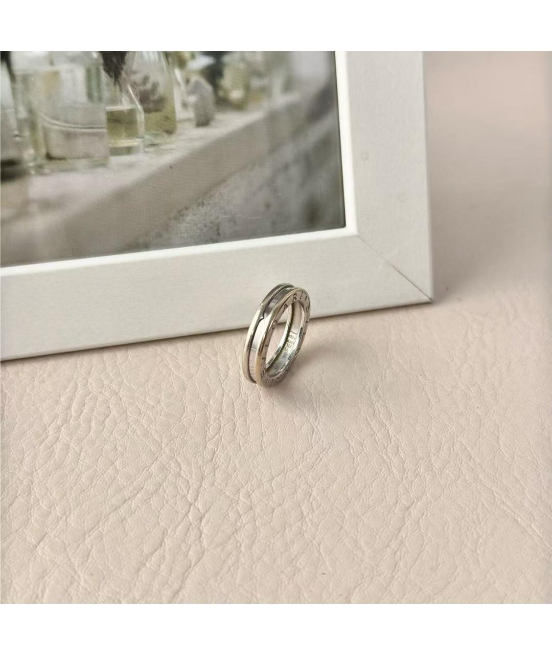 BVLGARI Серебряное кольцо из белого золота, фото 4